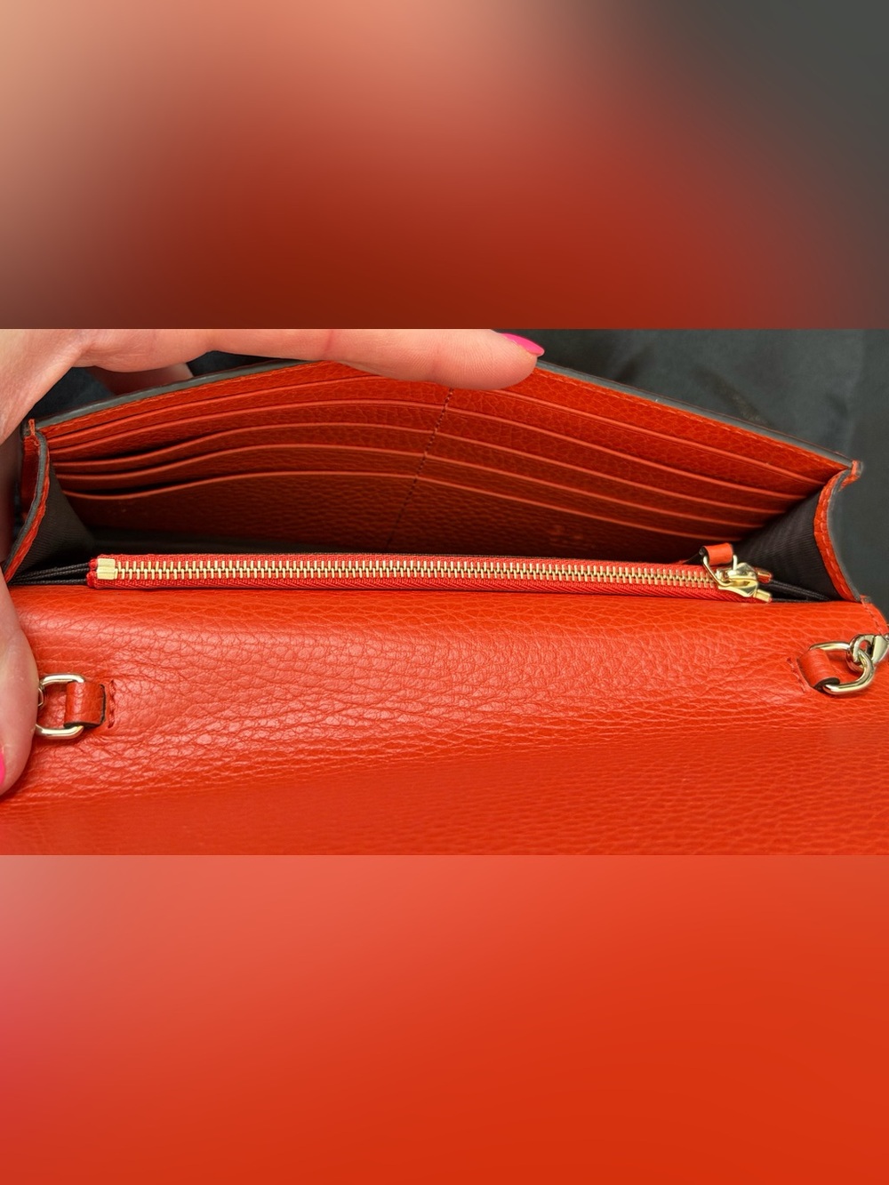 Gucci Dollar Calfskin medium Betty chain wallet - Picture 10 of 15